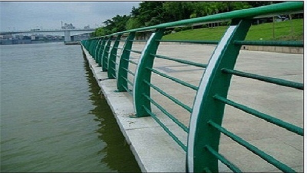 河道彩色不锈钢护栏
